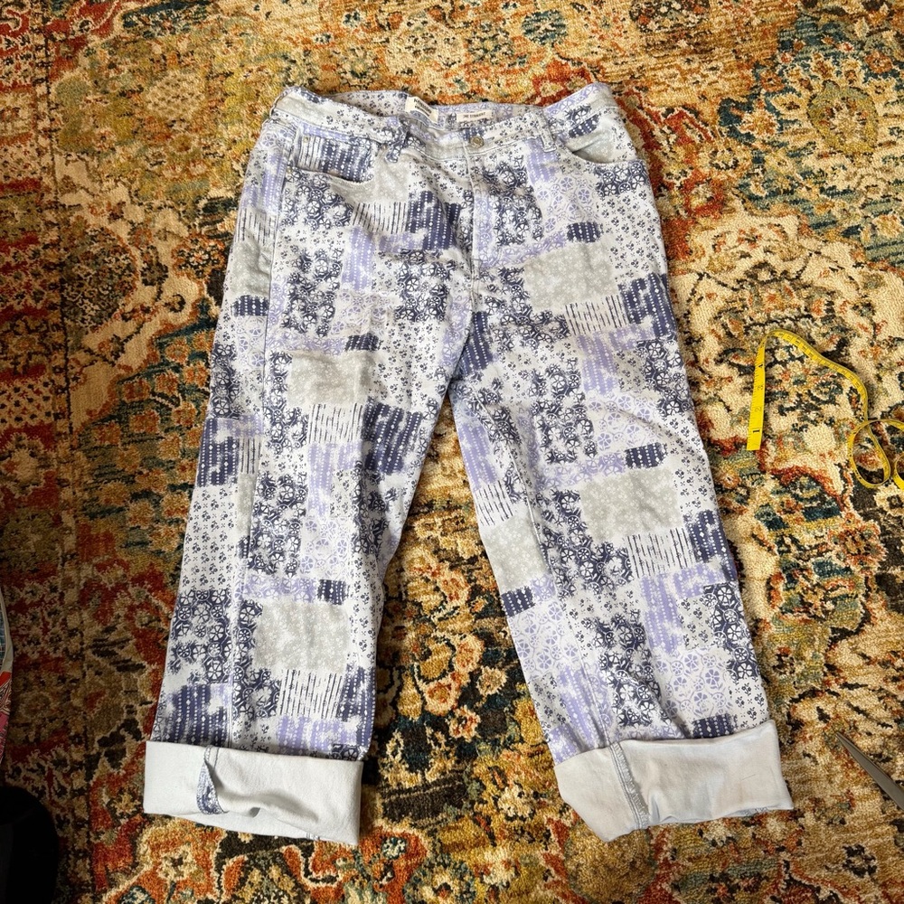 Kensie patchwork jeans